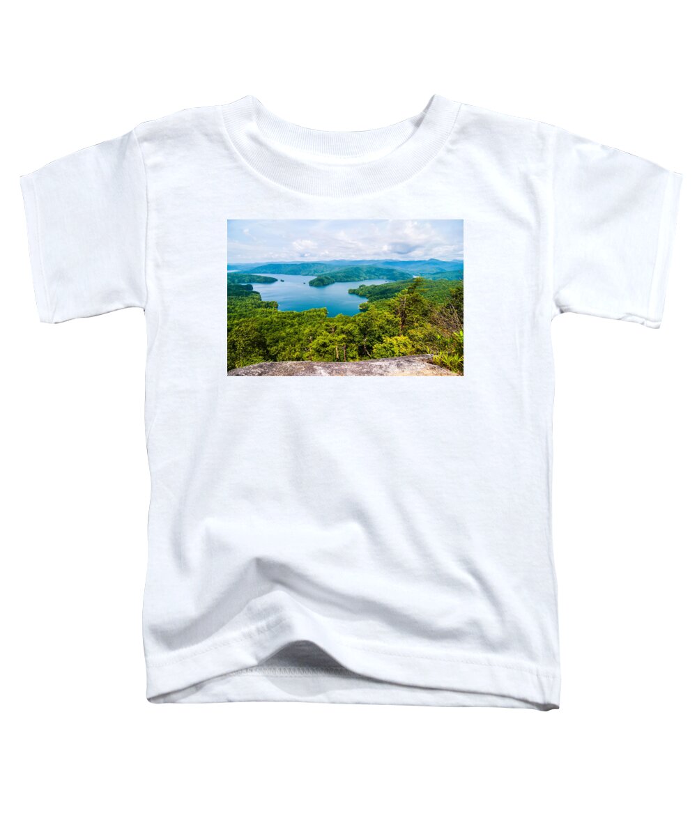 Appalachia Toddler T-Shirt featuring the photograph Scenery Around Lake Jocasse Gorge #10 by Alex Grichenko