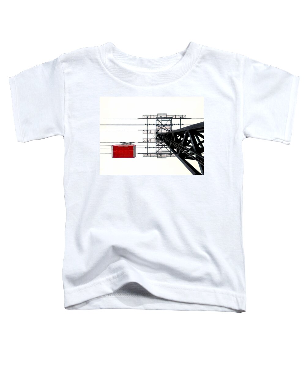 Roosevelt Island Tram Toddler T-Shirt featuring the photograph 110 People Max by S Paul Sahm