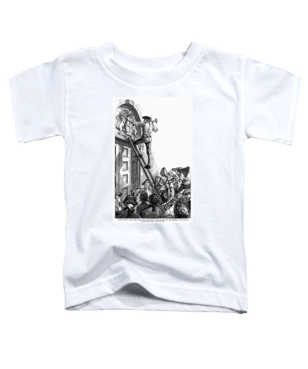 1776 Toddler T-Shirt featuring the photograph Declaration Of Independence #12 by Granger