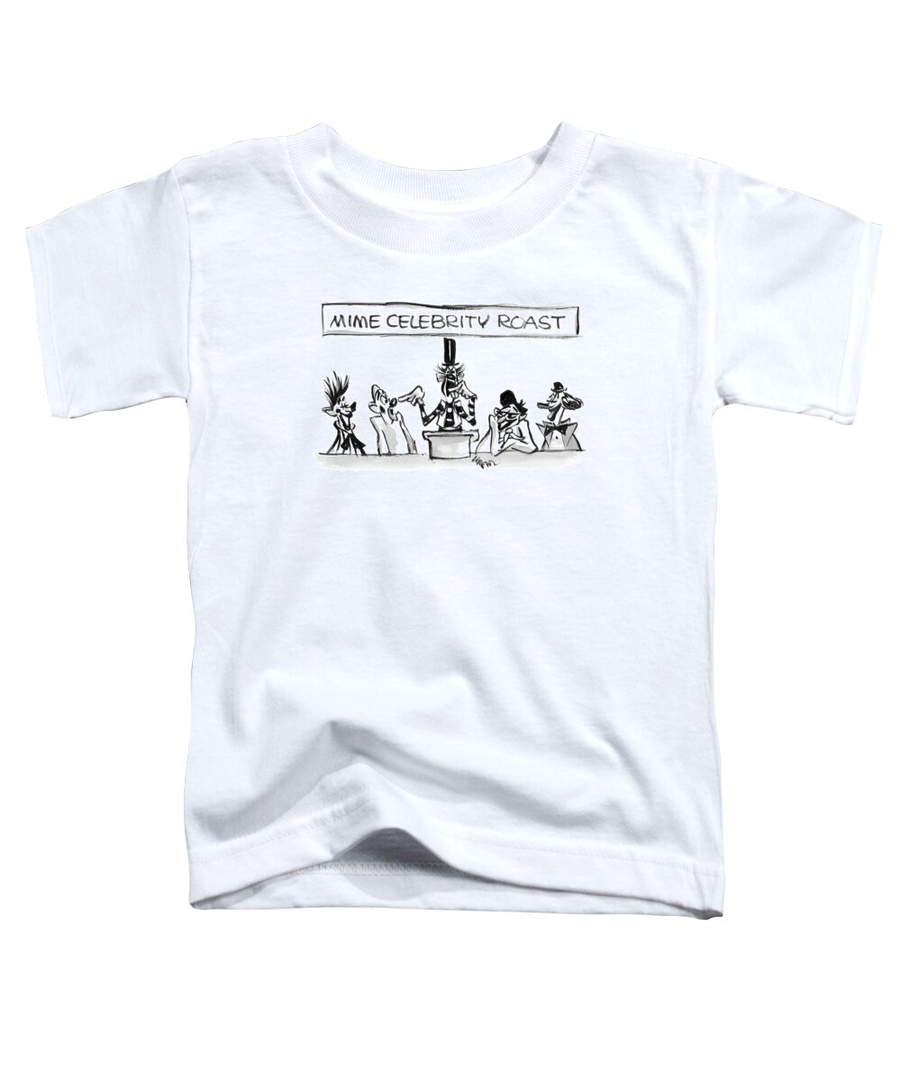 Captionless Toddler T-Shirt featuring the drawing New Yorker July 28th, 2008 by Lee Lorenz