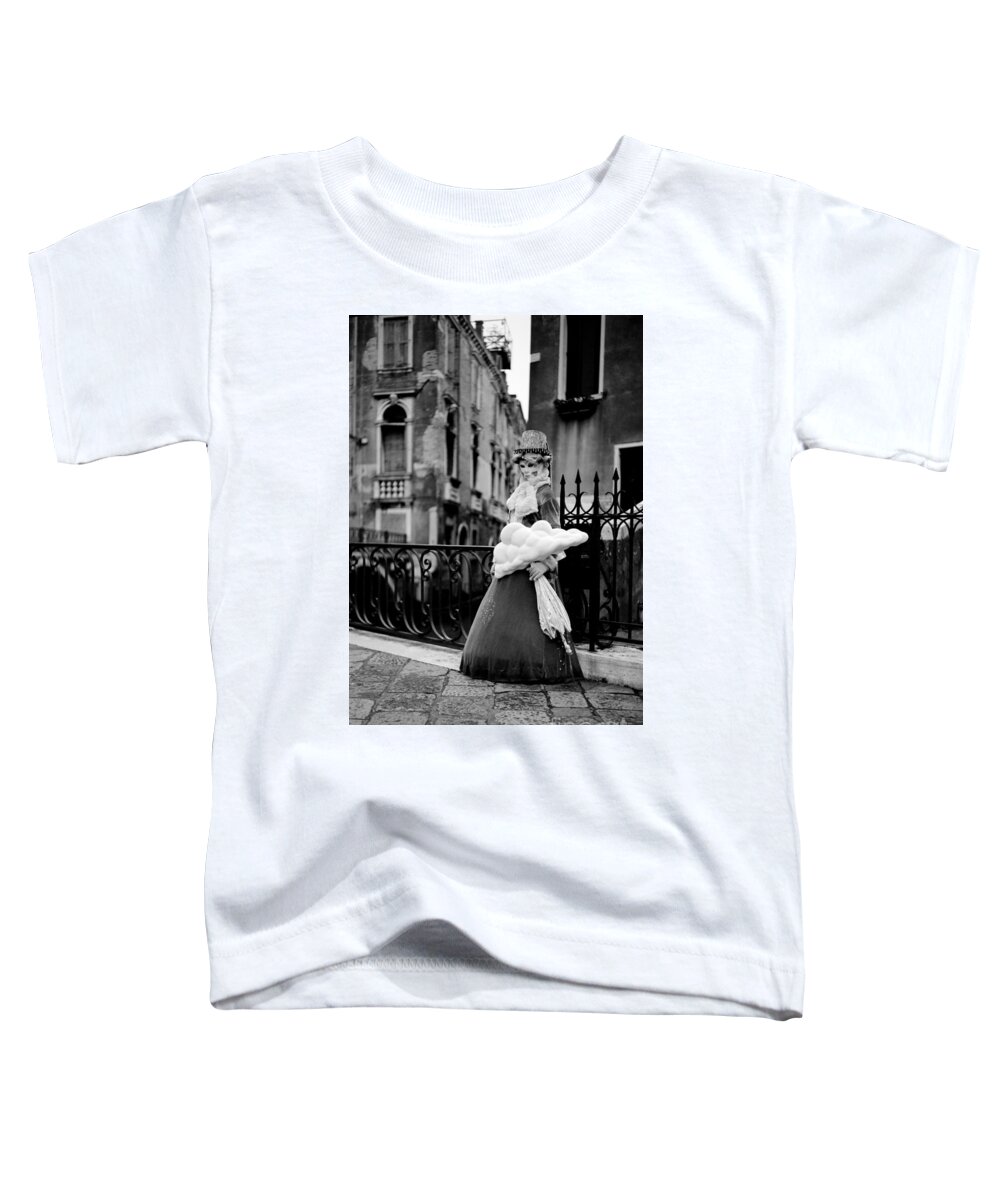Venezia Toddler T-Shirt featuring the photograph Carnevale Veneziano #1 by Riccardo Mottola