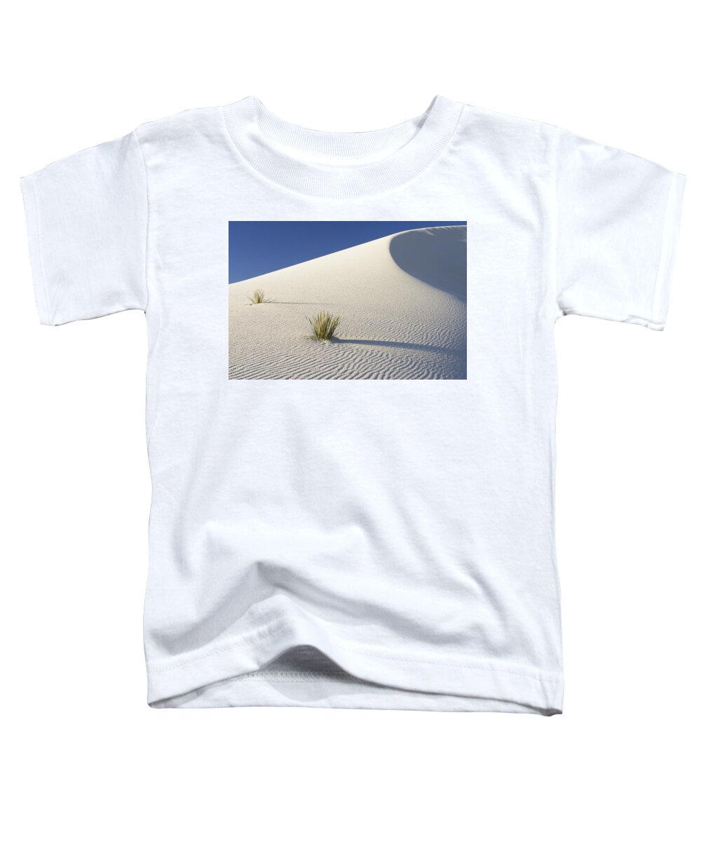 Feb0514 Toddler T-Shirt featuring the photograph Soaptree Yucca In Gypsum Sand White by Konrad Wothe