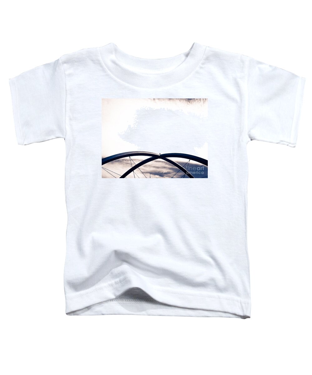Abstract Toddler T-Shirt featuring the photograph Touch #3 by Fei A