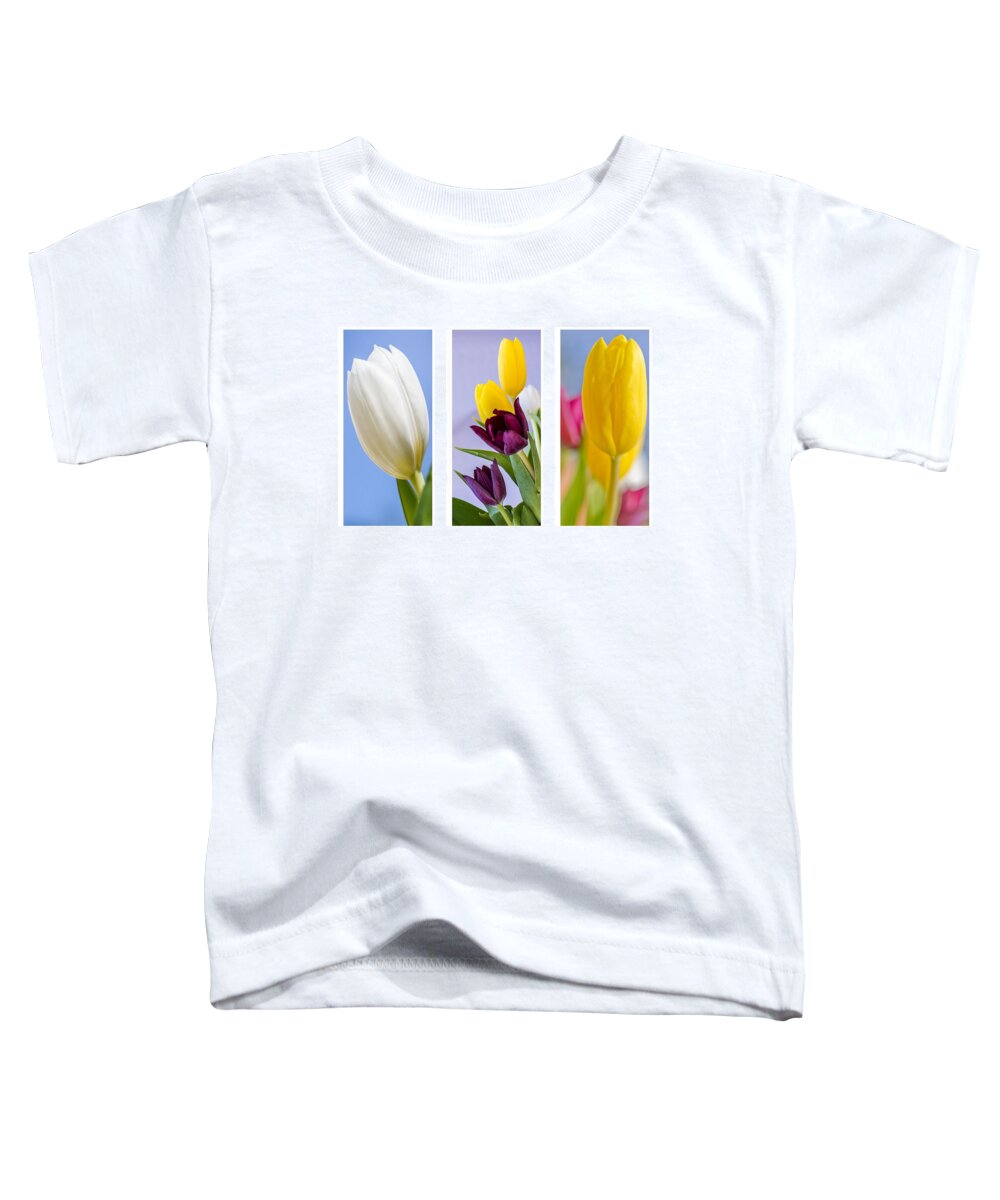 Nature Toddler T-Shirt featuring the photograph Tulips #5 by Paulo Goncalves