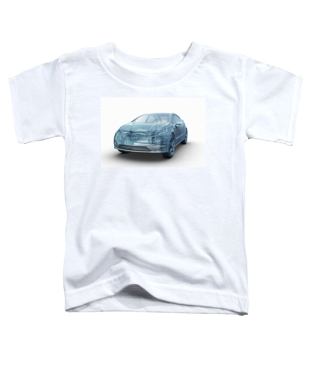 Technology Toddler T-Shirt featuring the photograph Hybrid Car #7 by Science Picture Co