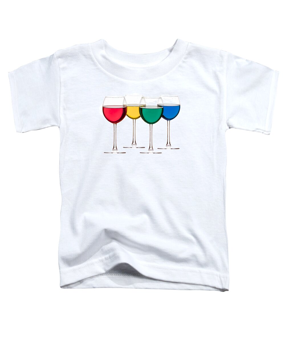 Alcohol Toddler T-Shirt featuring the photograph Colorful Drinks #8 by Peter Lakomy