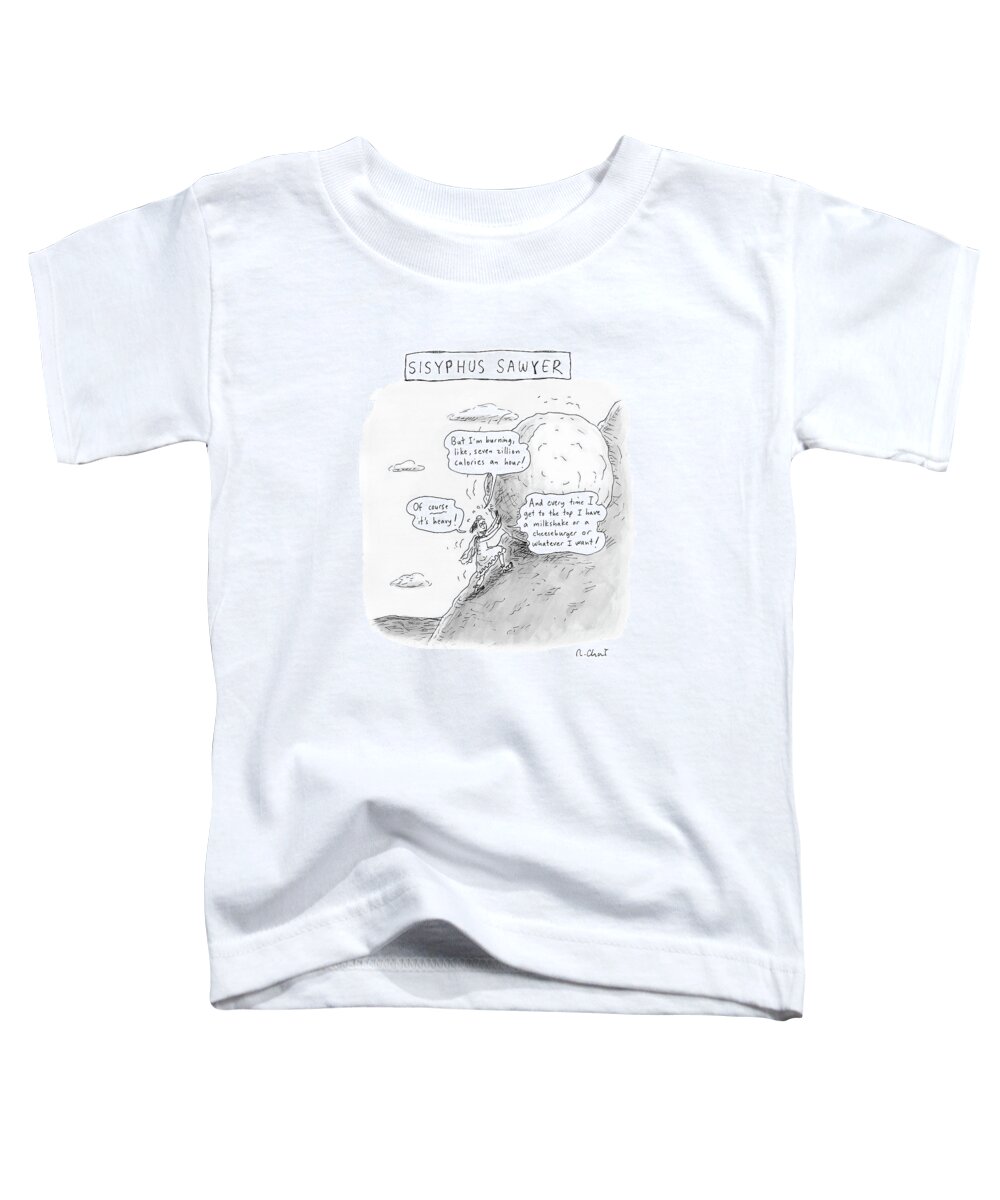 Captionless Toddler T-Shirt featuring the drawing New Yorker September 22nd, 2008 by Roz Chast