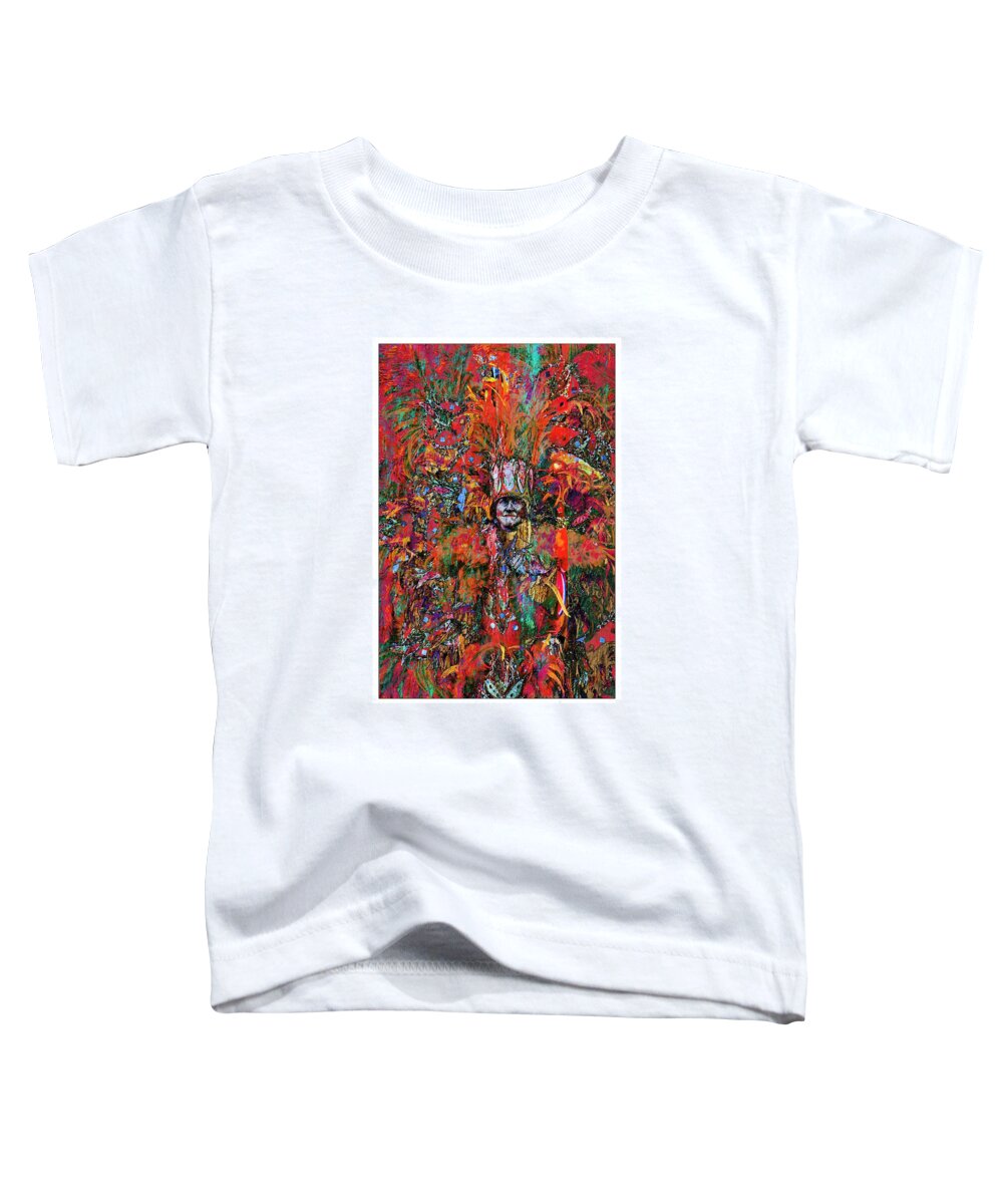 Mummer Toddler T-Shirt featuring the photograph Abstracted Mummer by Alice Gipson