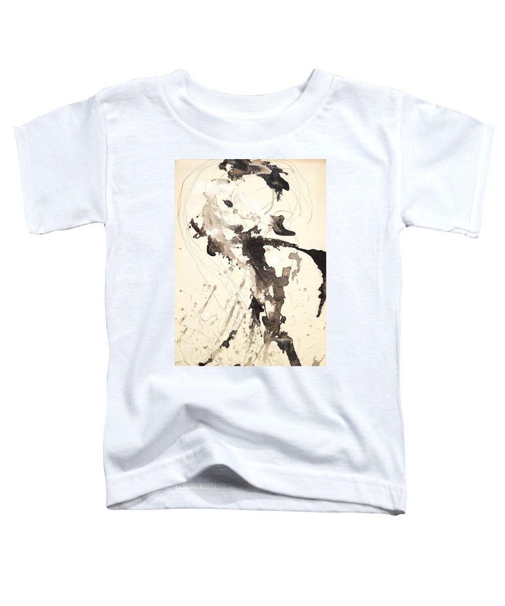 Adam Toddler T-Shirt featuring the painting Adam by Giorgio Tuscani