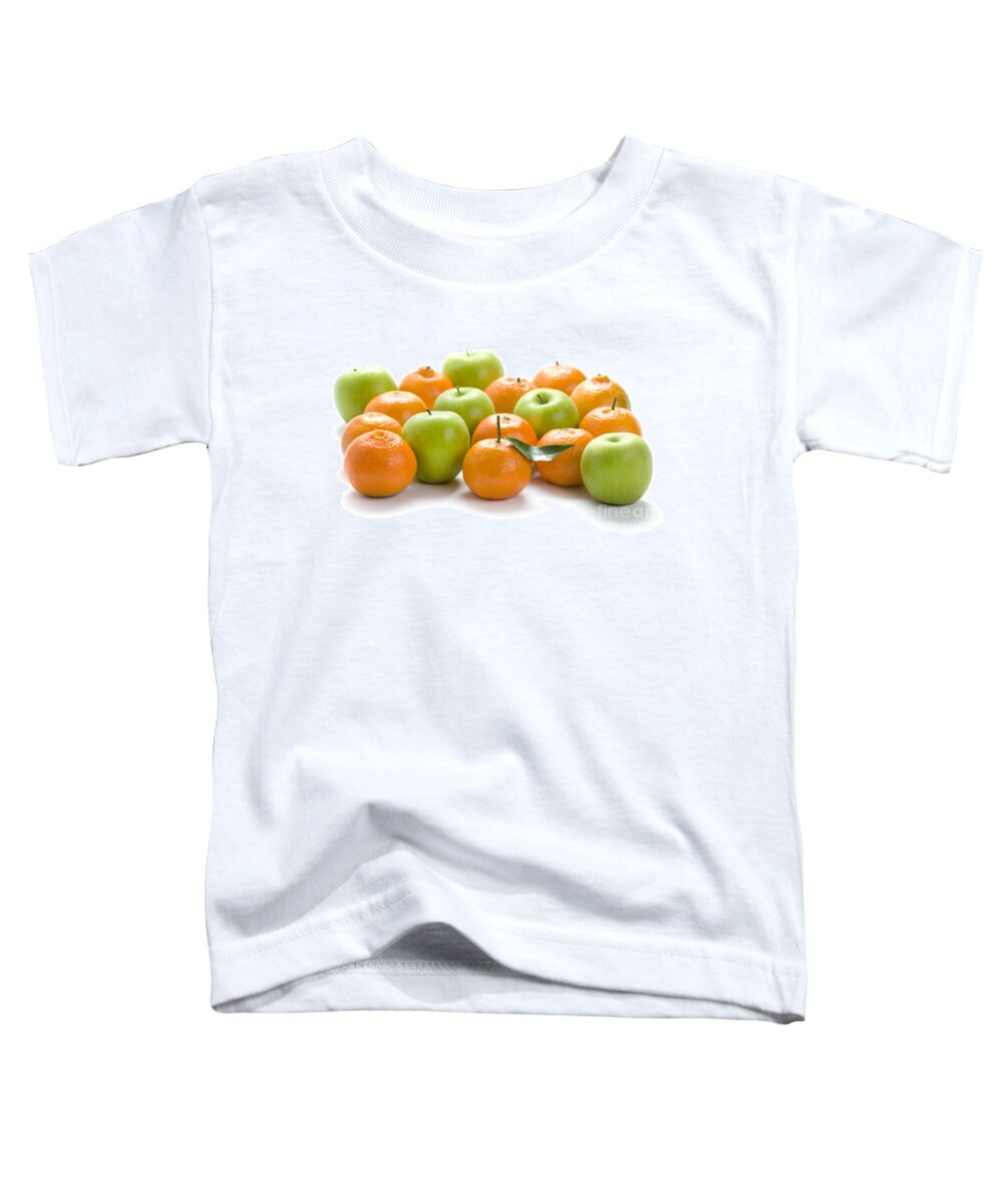 Oranges And Apples Toddler T-Shirt featuring the photograph Apples And Oranges by Lee Avison