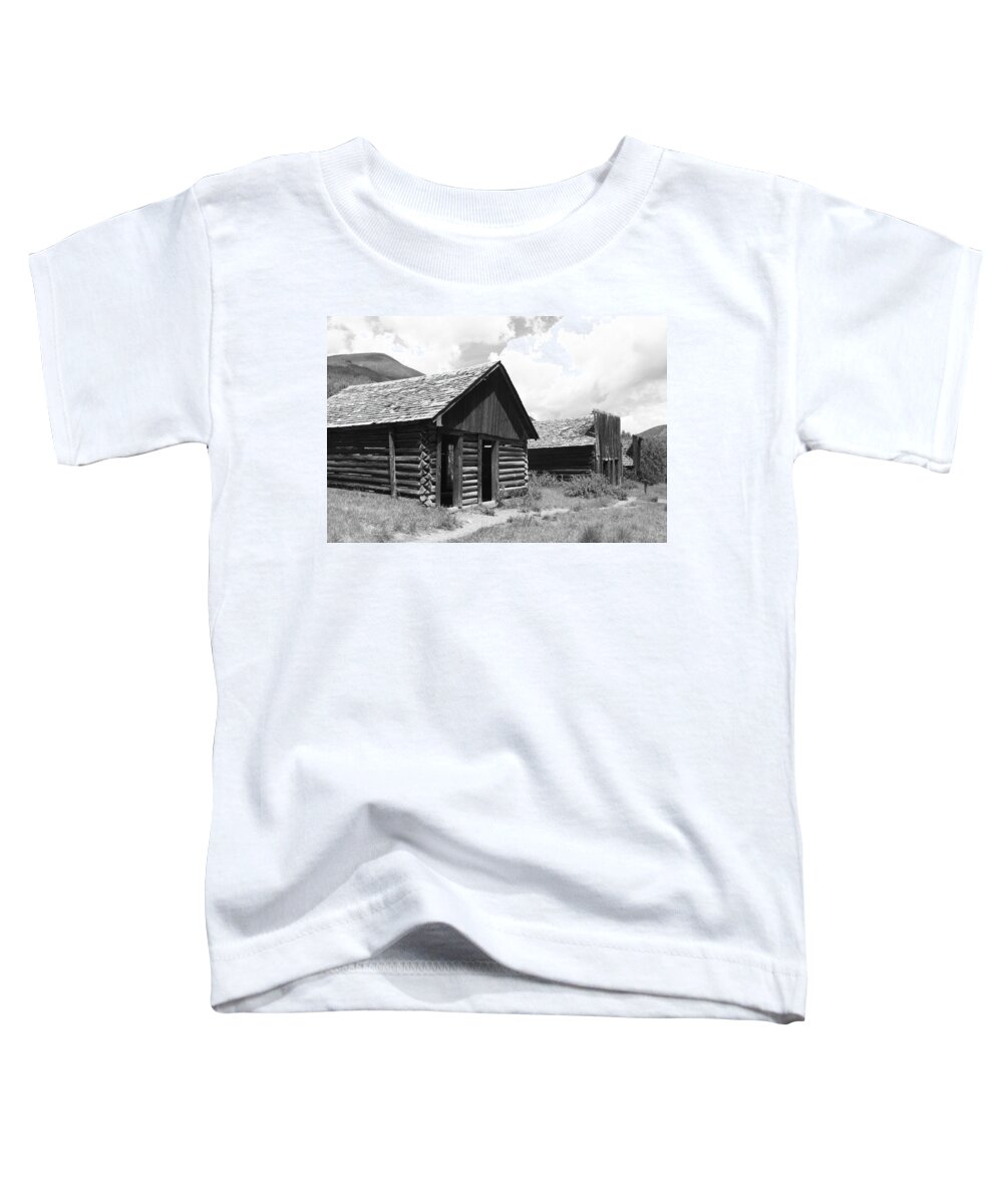 Landscapes Toddler T-Shirt featuring the photograph Ashcroft Ghost Town by Eric Glaser