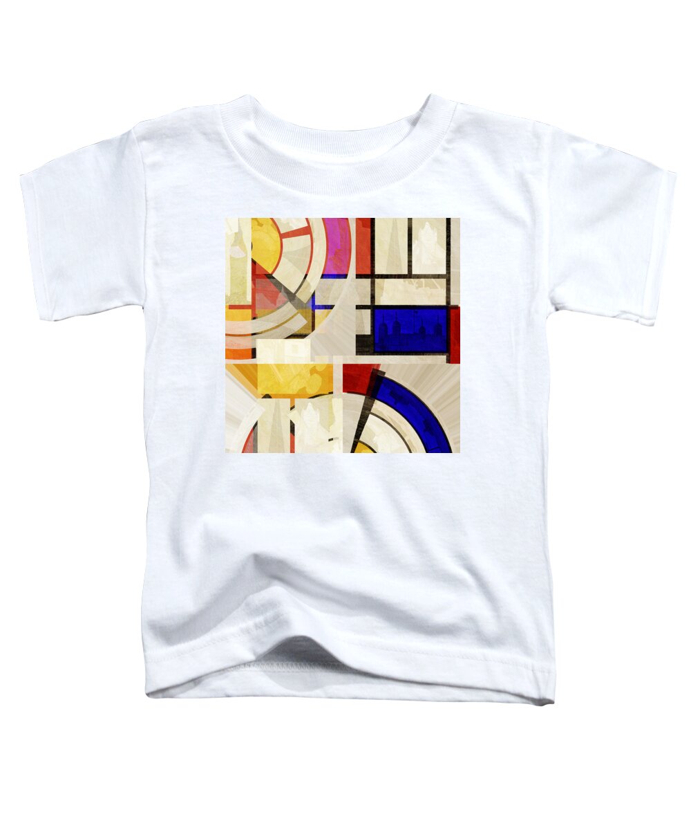 Bauhaus Toddler T-Shirt featuring the photograph Bauhaus THREE by BFA Prints
