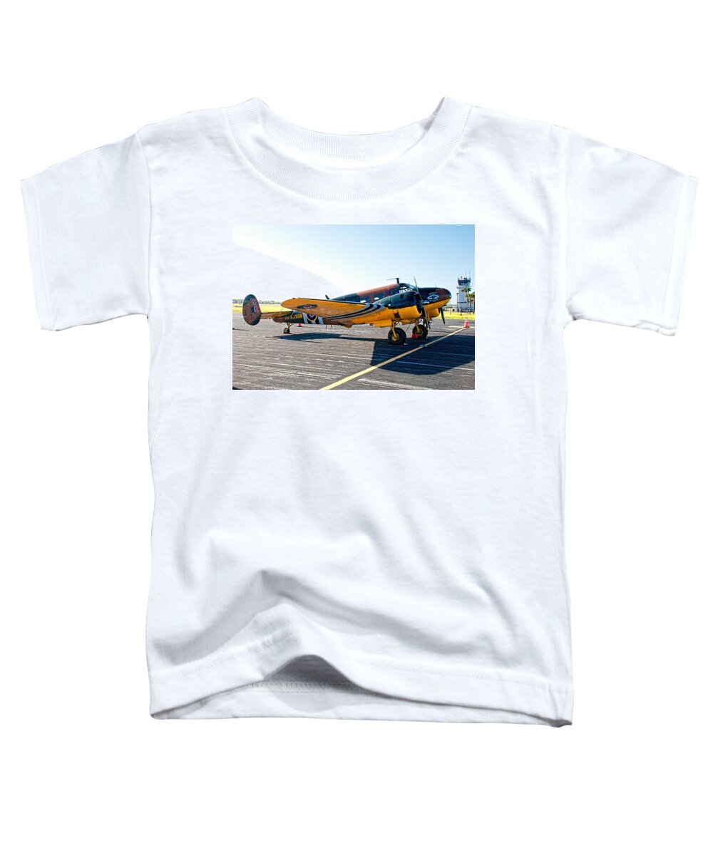  Toddler T-Shirt featuring the photograph BeachCraft - Bucket-O-Bolts by John Black