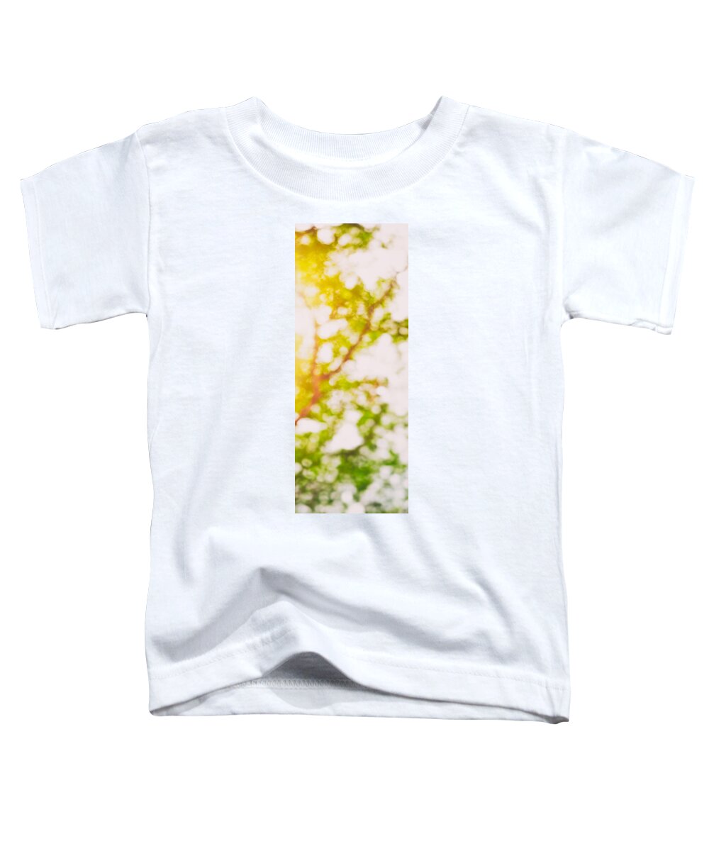 Abstract Toddler T-Shirt featuring the photograph Beneath a tree 14 5194 Diptych Set 2 of 2 by U Schade