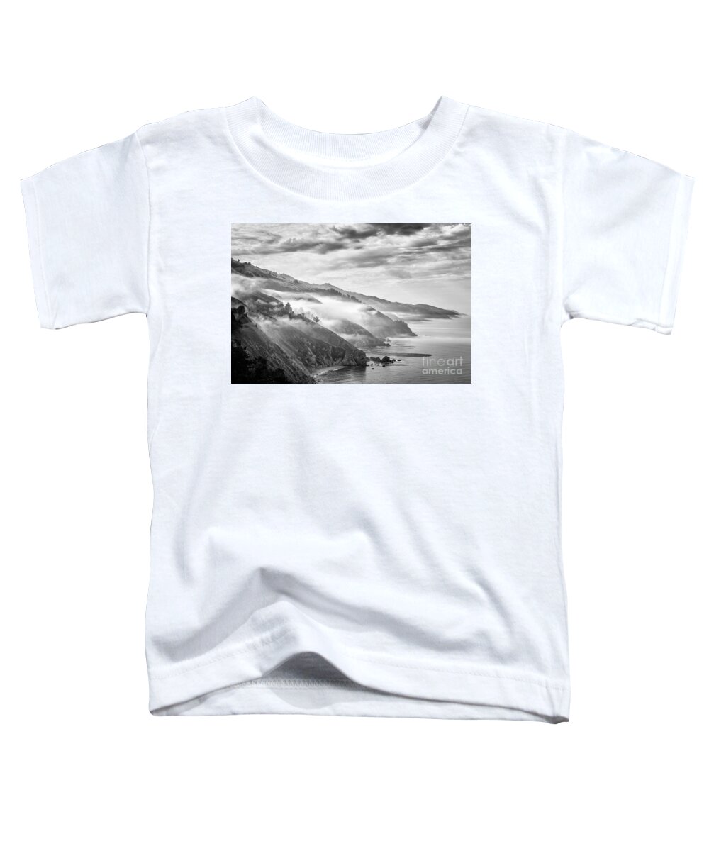 Big Sur Toddler T-Shirt featuring the photograph Big Sur by Jennifer Magallon