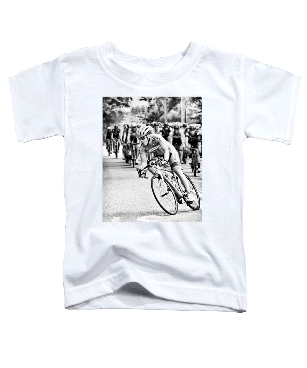 Bike Race Toddler T-Shirt featuring the photograph Bike Race by Paul Schreiber