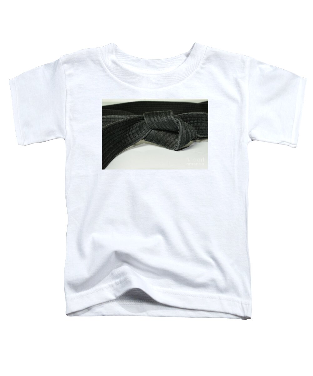 Paul Ward Toddler T-Shirt featuring the photograph Black Belt by Paul Ward