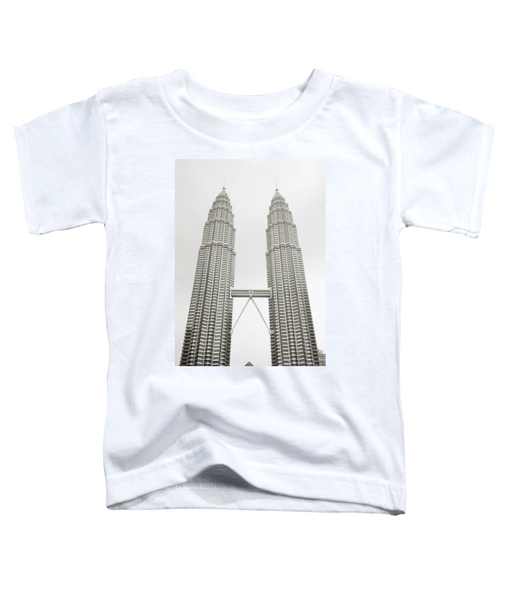 Petronas Towers Toddler T-Shirt featuring the photograph Brave New World by Shaun Higson