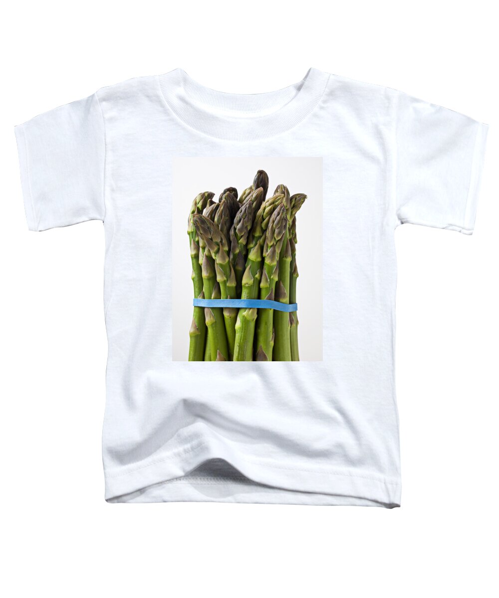 Fresh Toddler T-Shirt featuring the photograph Bunch of asparagus by Garry Gay