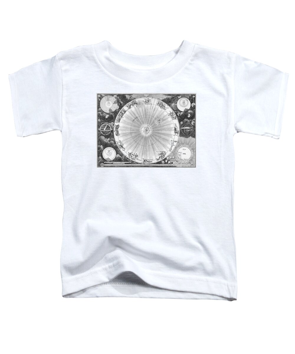 1723 Toddler T-Shirt featuring the photograph Celestial Sphere, 1723 by Granger