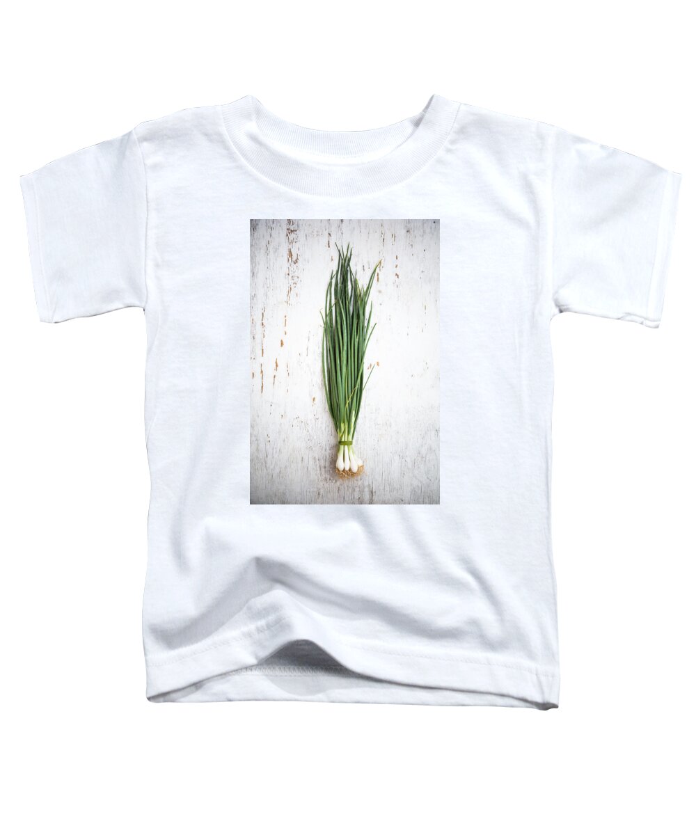 Chive Toddler T-Shirt featuring the photograph Chives by Voisin/Phanie
