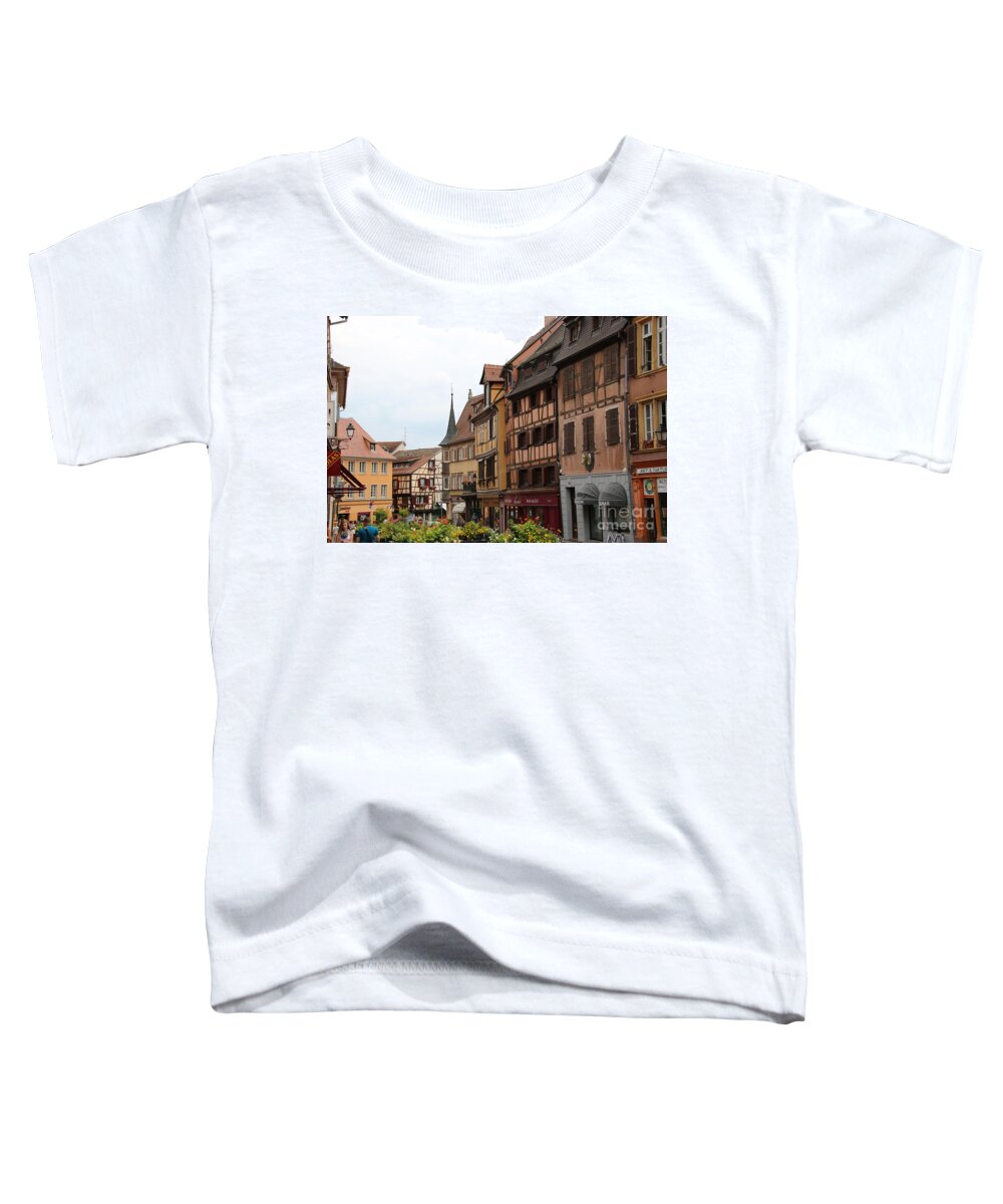 Canal Toddler T-Shirt featuring the photograph Colmar 8 by Amanda Mohler