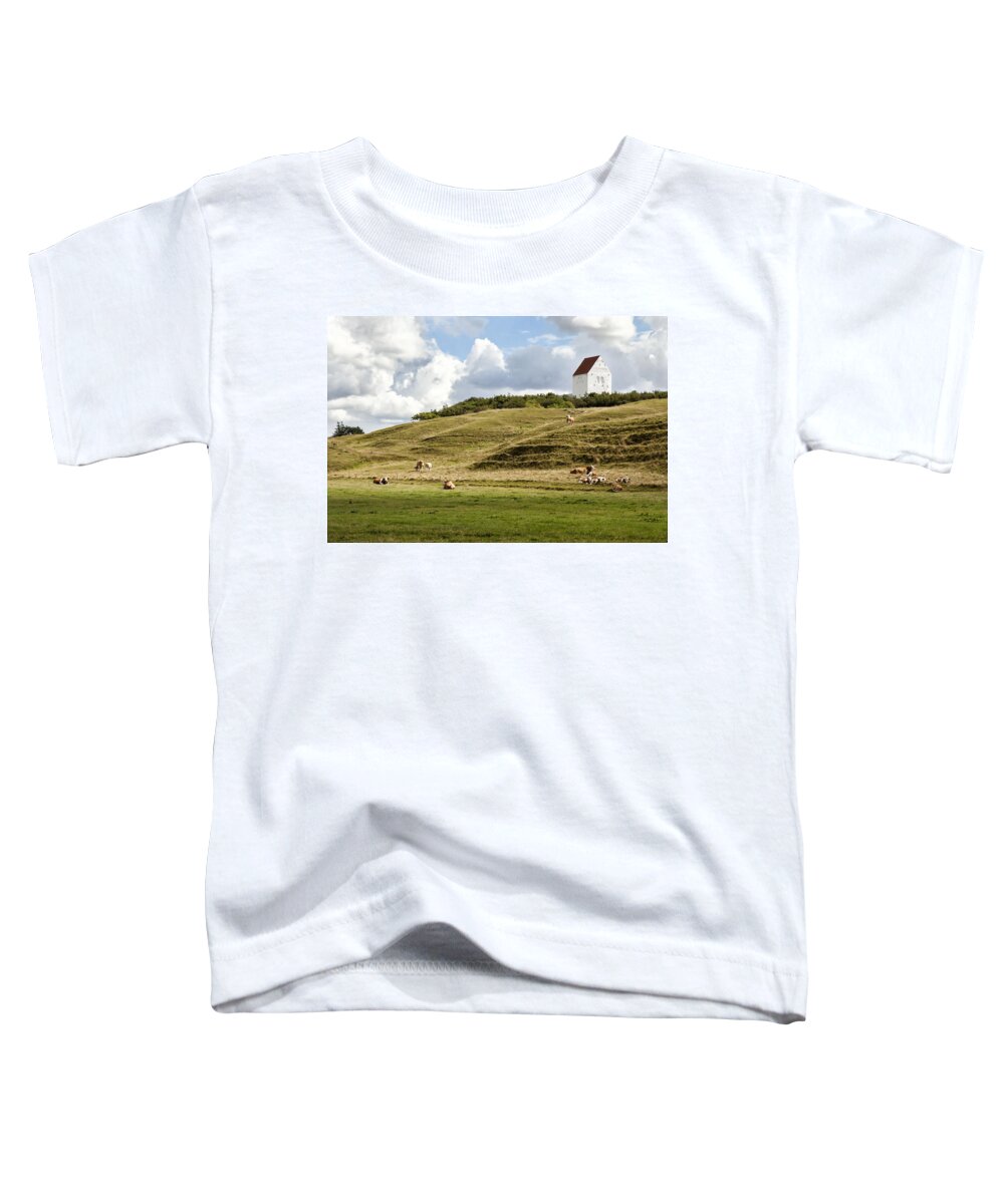 Denmark Toddler T-Shirt featuring the photograph Danish landsccape by Mike Santis