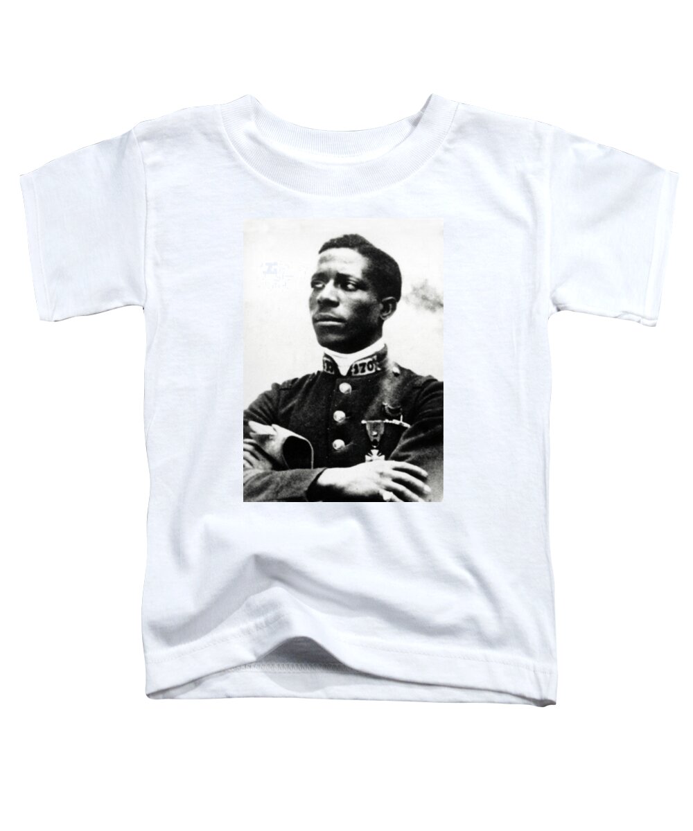 Aviation Toddler T-Shirt featuring the photograph Eugene Bullard, Wwi American Pilot by Science Source