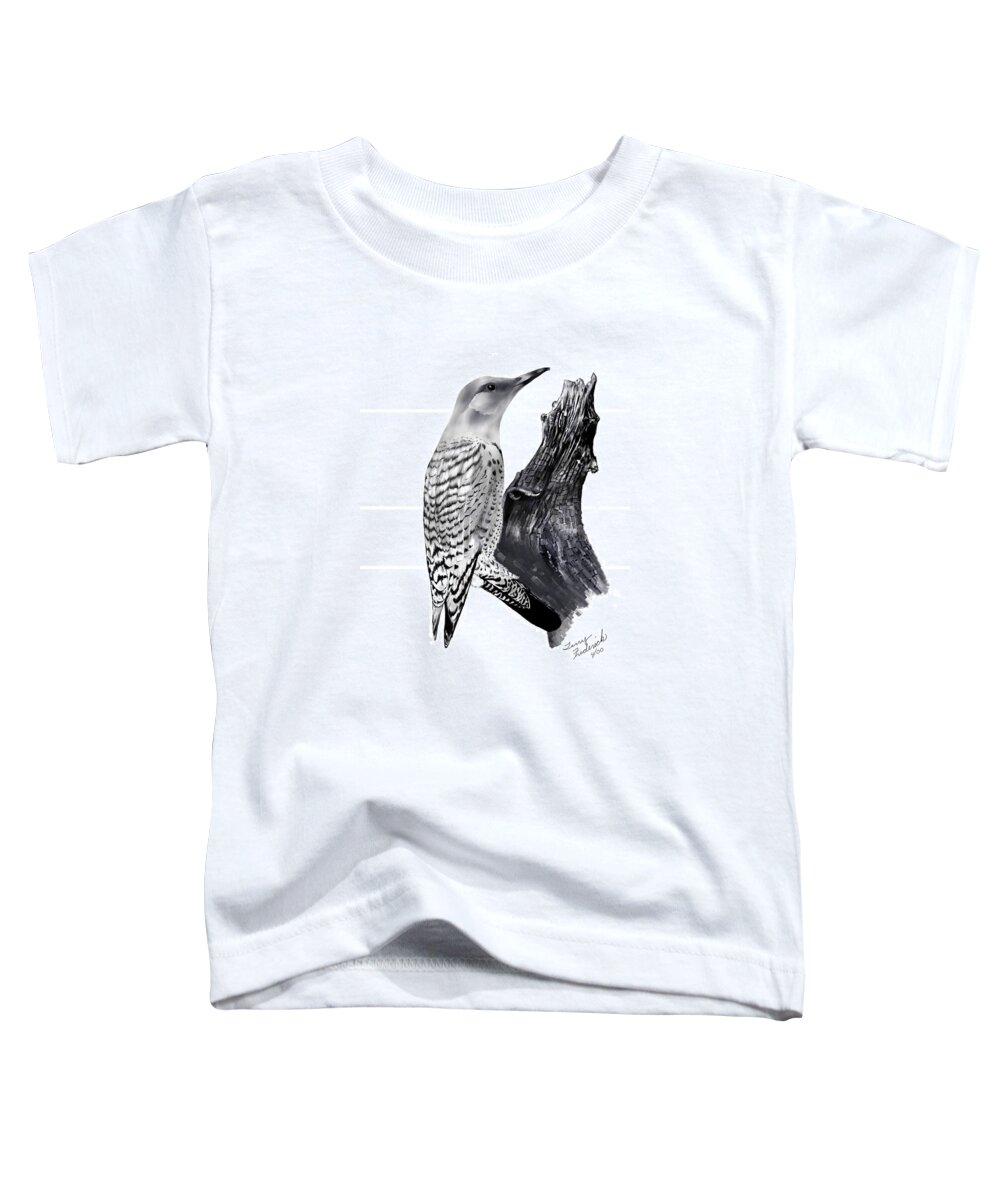 Flicker Toddler T-Shirt featuring the digital art Flicker by Terry Frederick