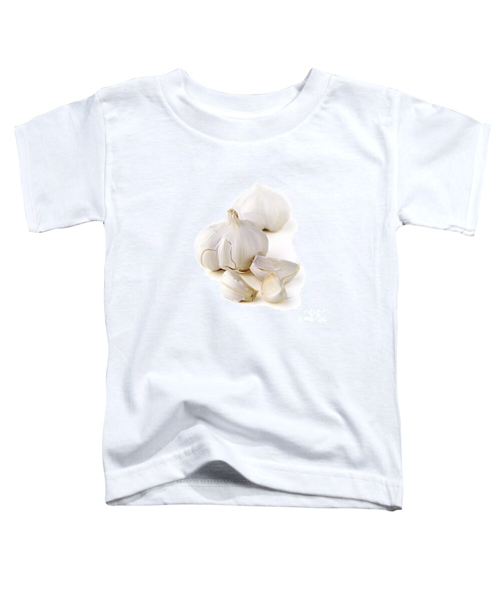 Garlic Toddler T-Shirt featuring the photograph Garlic by Elena Elisseeva