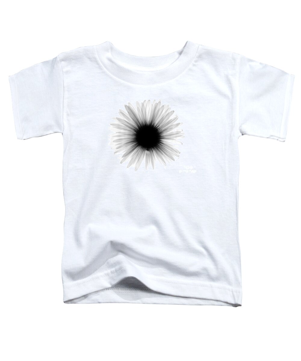 Nature Toddler T-Shirt featuring the photograph Gerber Daisy X-ray by Bert Myers
