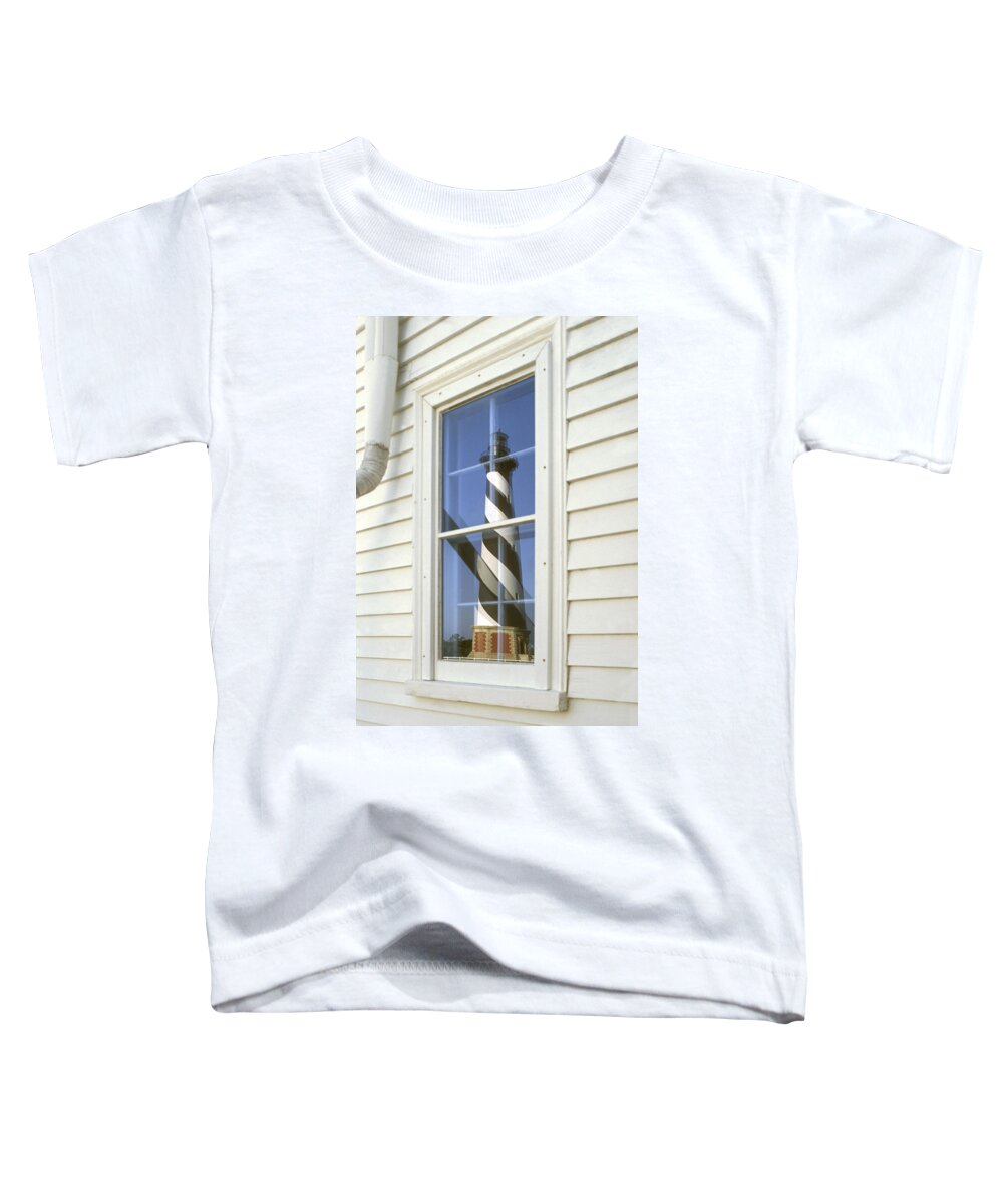 Cape Hatteras Lighthouse Toddler T-Shirt featuring the photograph Cape Hatteras Lighthouse 2 by Mike McGlothlen