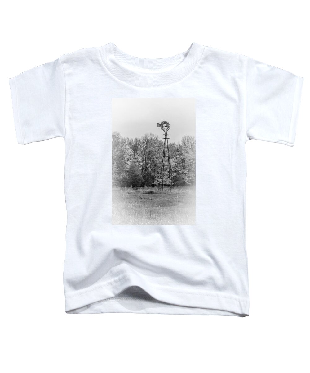 Windmill Toddler T-Shirt featuring the photograph Just Yesterday by Rick Bartrand