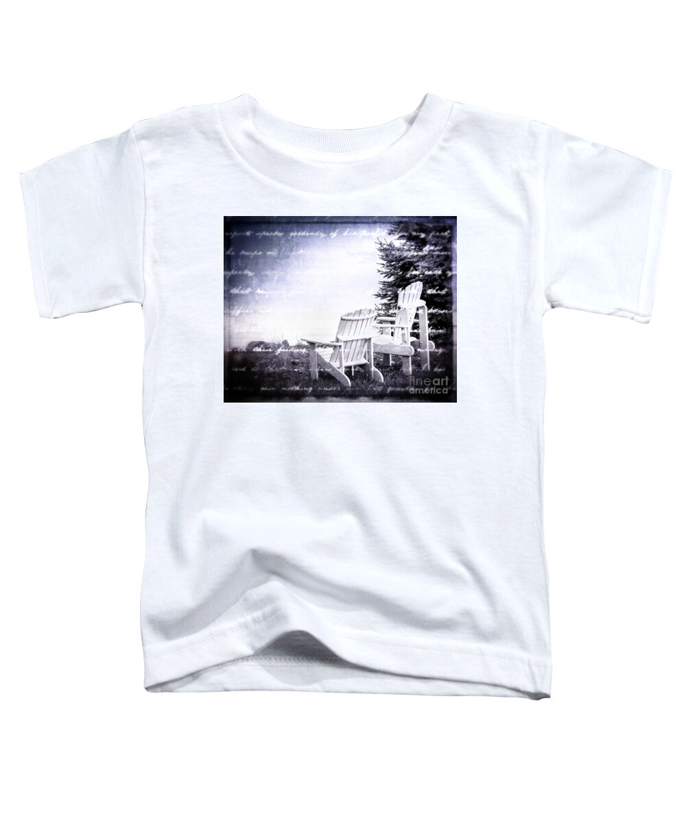 Lake Toddler T-Shirt featuring the photograph Lakeside by Perry Webster