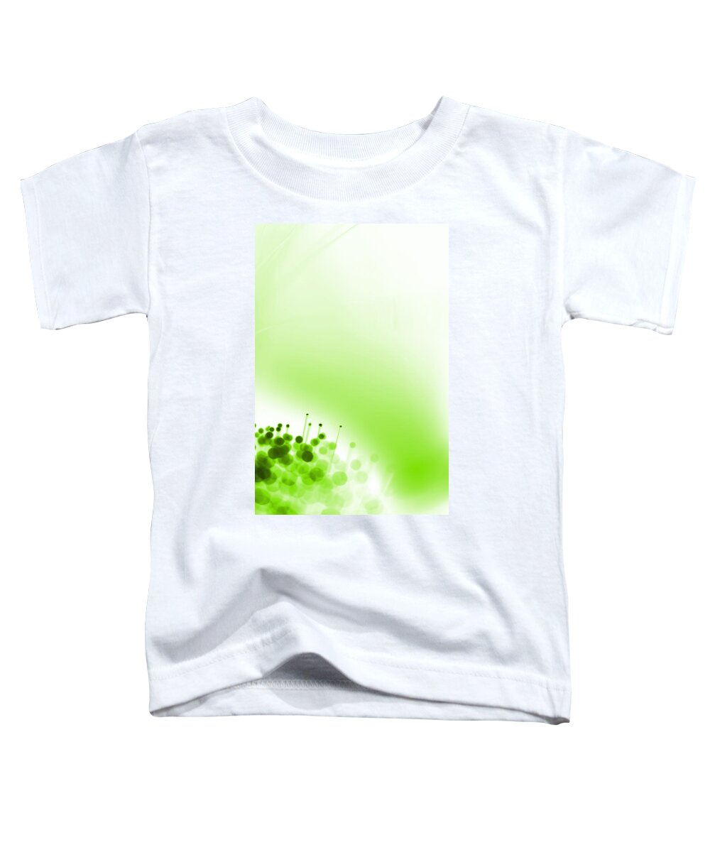Abstract Toddler T-Shirt featuring the photograph Limelight by Dazzle Zazz