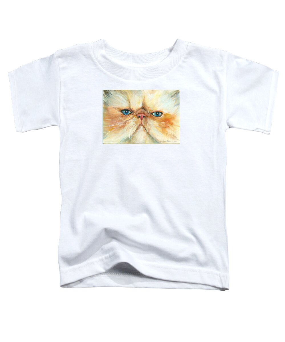 Nature Toddler T-Shirt featuring the painting My Happy Face by Donna Tucker