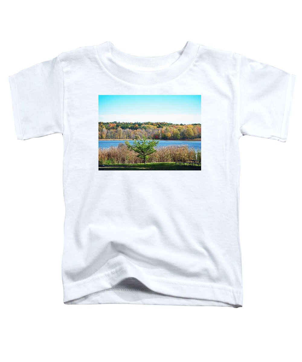 Autumn Toddler T-Shirt featuring the photograph Natures Gift by Aimee L Maher ALM GALLERY