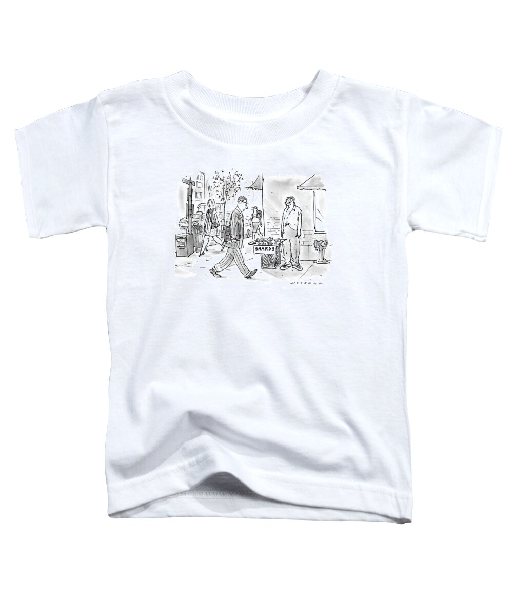 Business Toddler T-Shirt featuring the drawing New Yorker June 2nd, 1997 by Bill Woodman