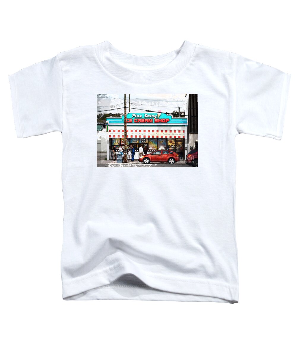 Dairy Toddler T-Shirt featuring the photograph Pine Dairy by Elaine Berger