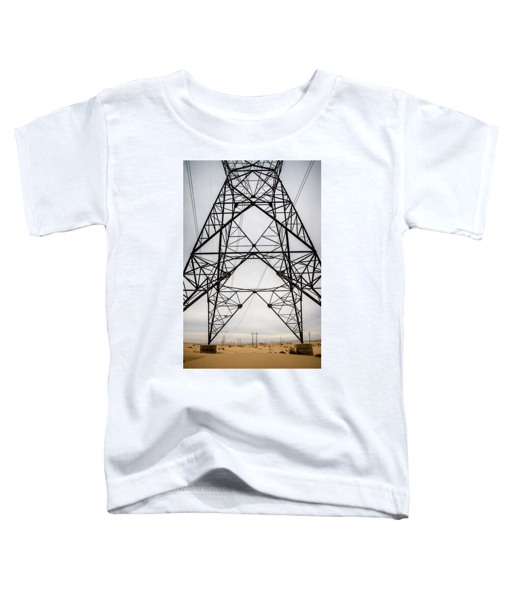 Electric Toddler T-Shirt featuring the photograph Power Broker by Will Wagner