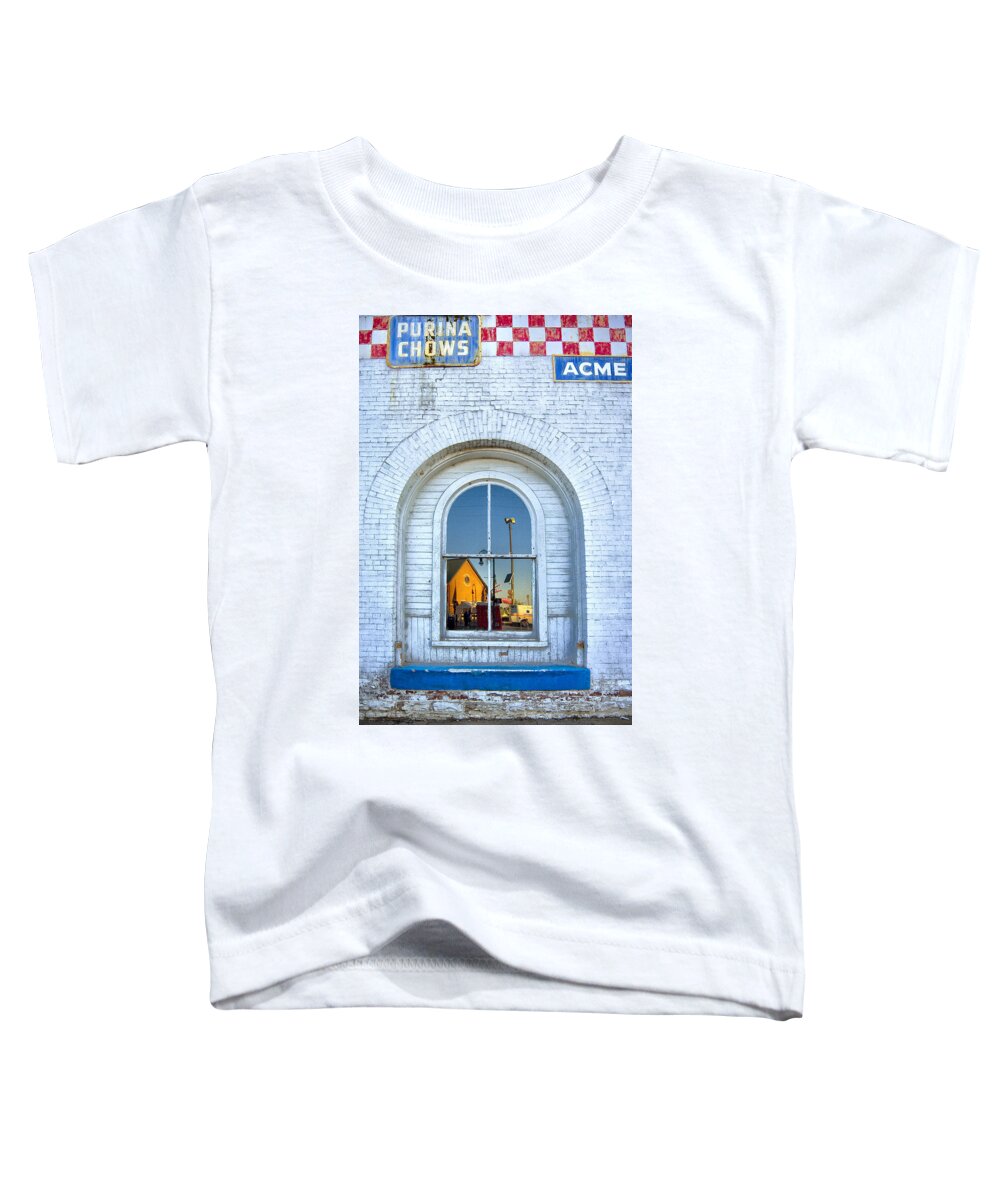 Nashville Toddler T-Shirt featuring the photograph Purina Checkerboard by Diana Powell