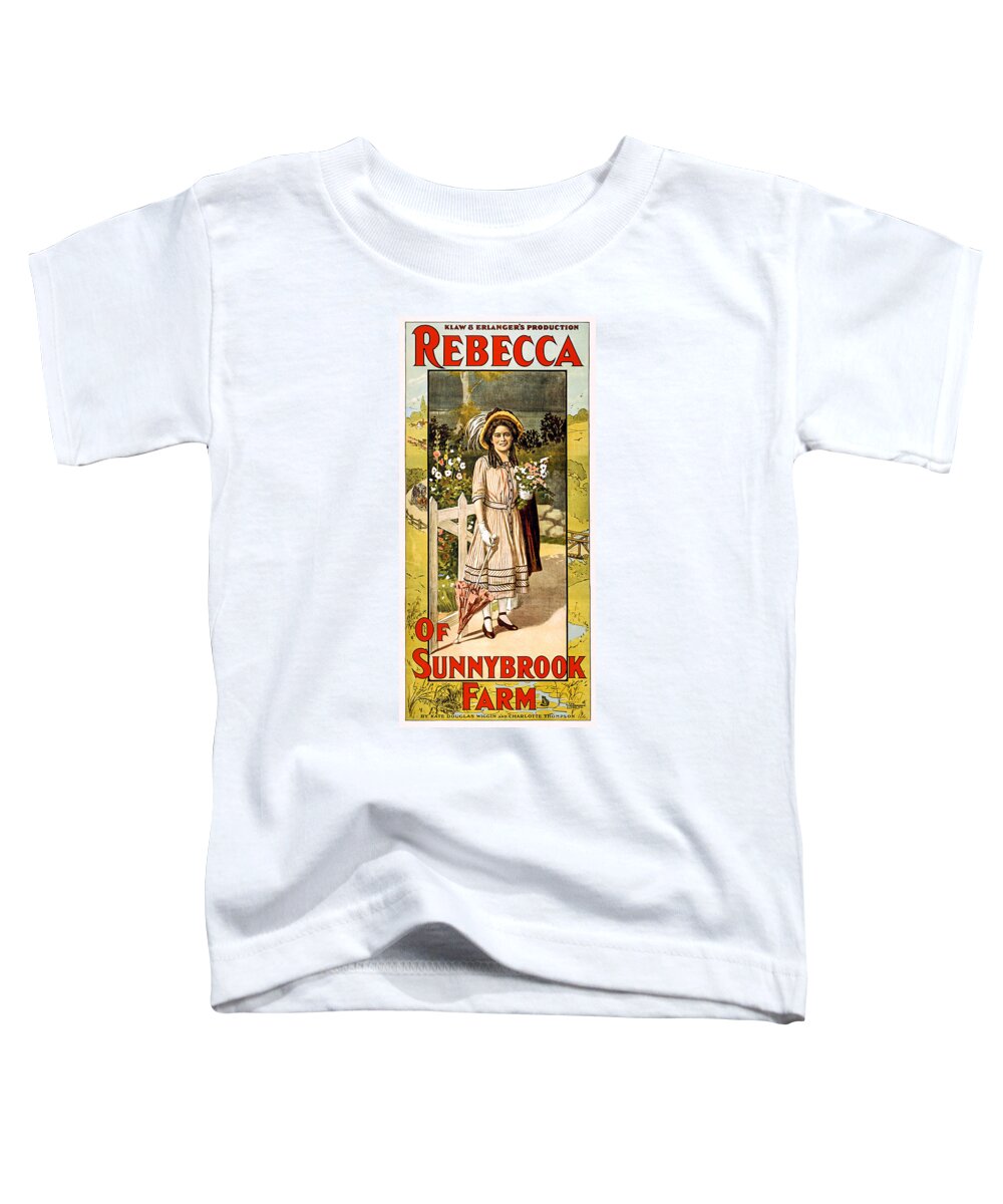 Lithograph Toddler T-Shirt featuring the photograph Rebecca of Sunnybrook Farm by Diana Powell