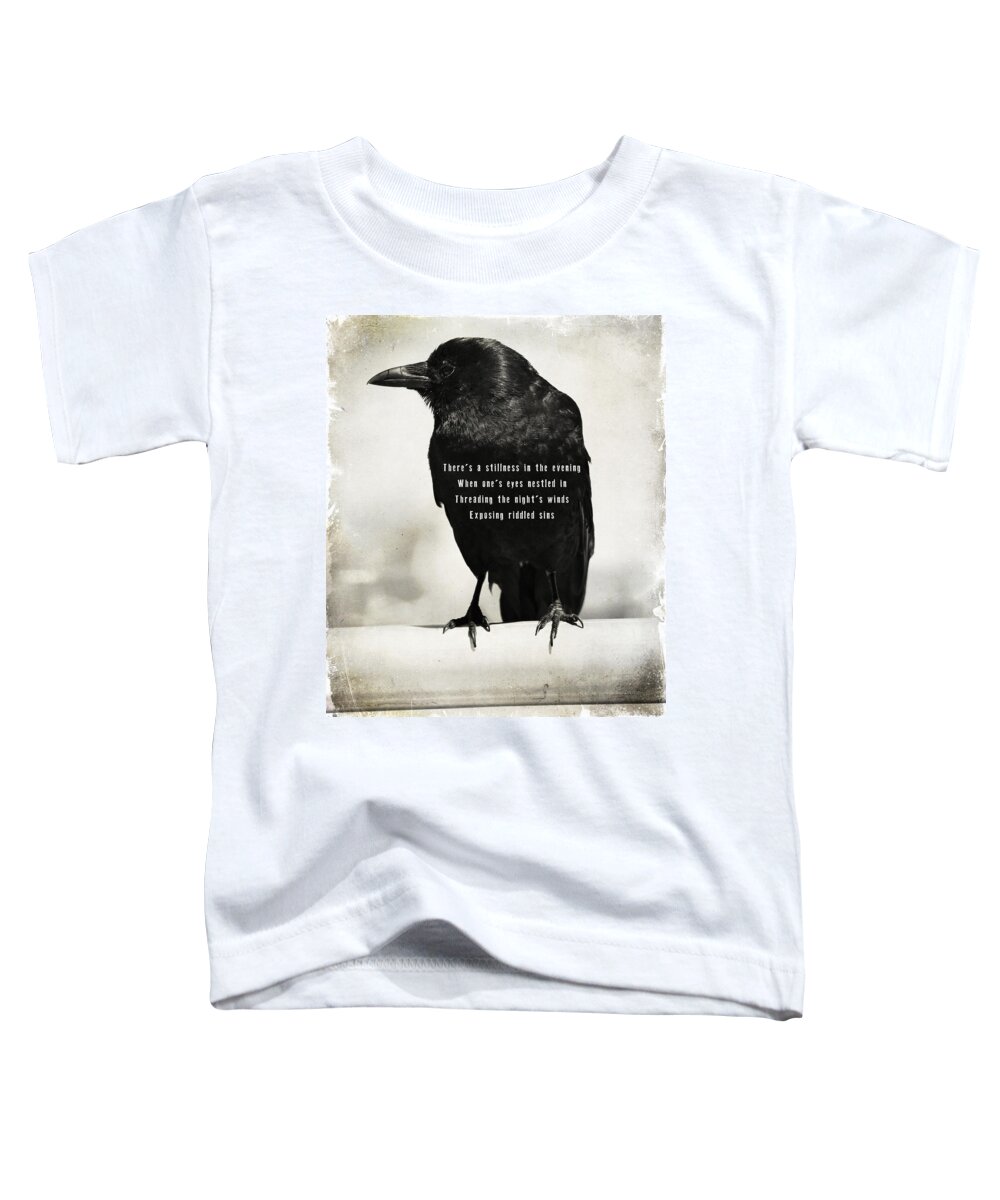 Bird Toddler T-Shirt featuring the photograph Riddled Sins by J C