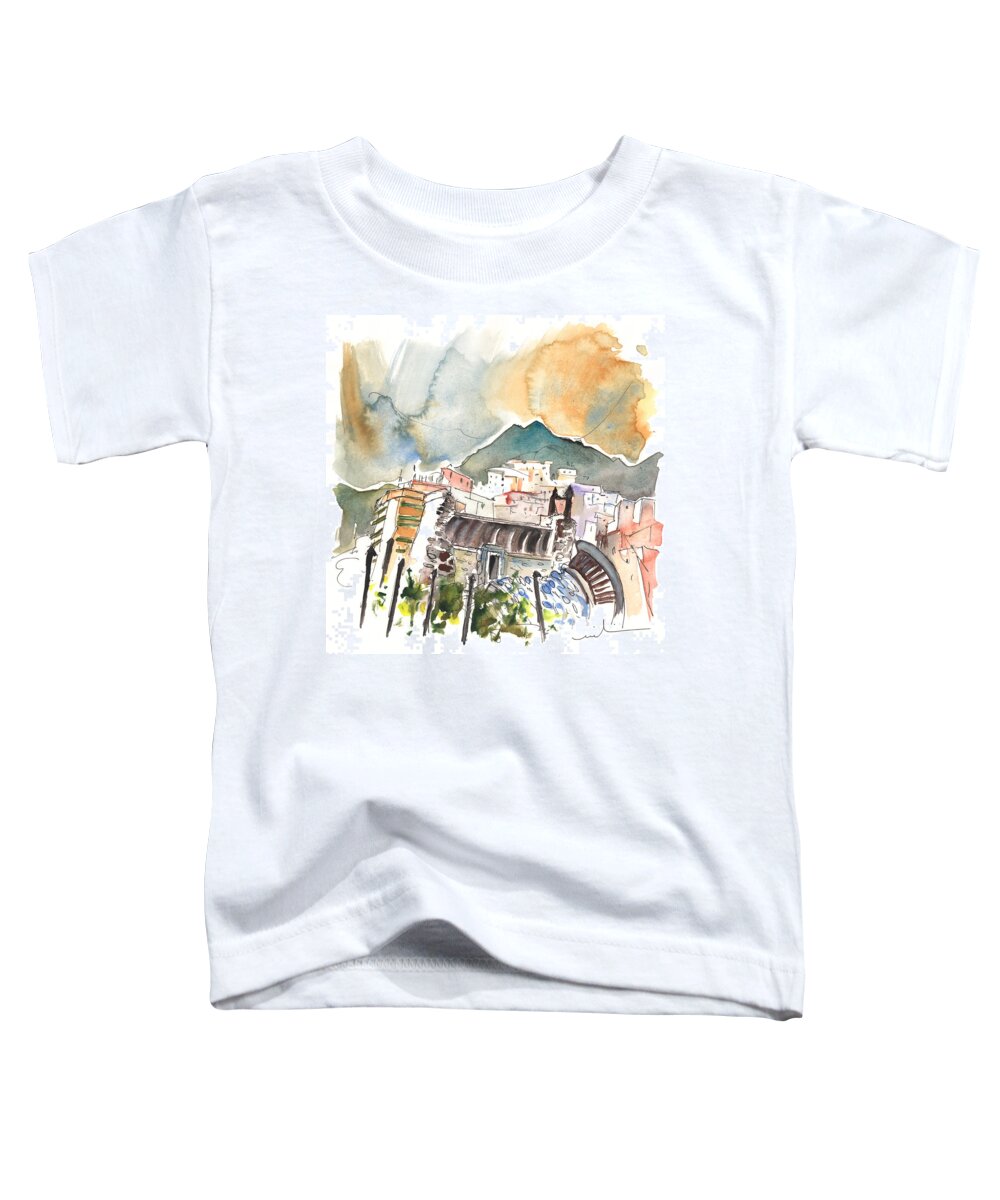 Travel Toddler T-Shirt featuring the painting San Andres 02 by Miki De Goodaboom