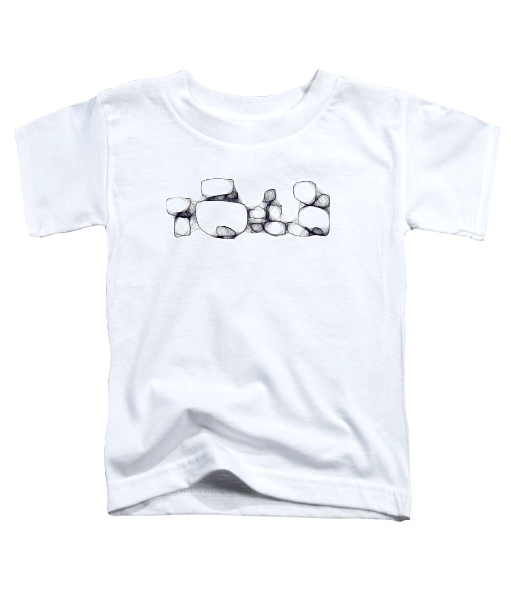  Toddler T-Shirt featuring the photograph Scribrocks by Mark Blauhoefer