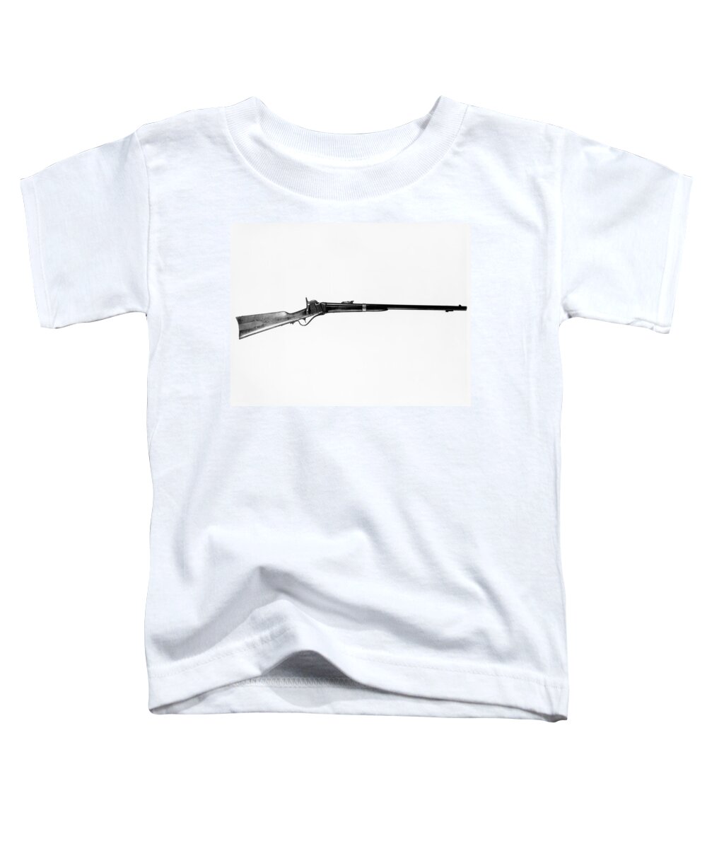 Object Toddler T-Shirt featuring the photograph Sharps Breechloading Rifle by Smithsonian Institution