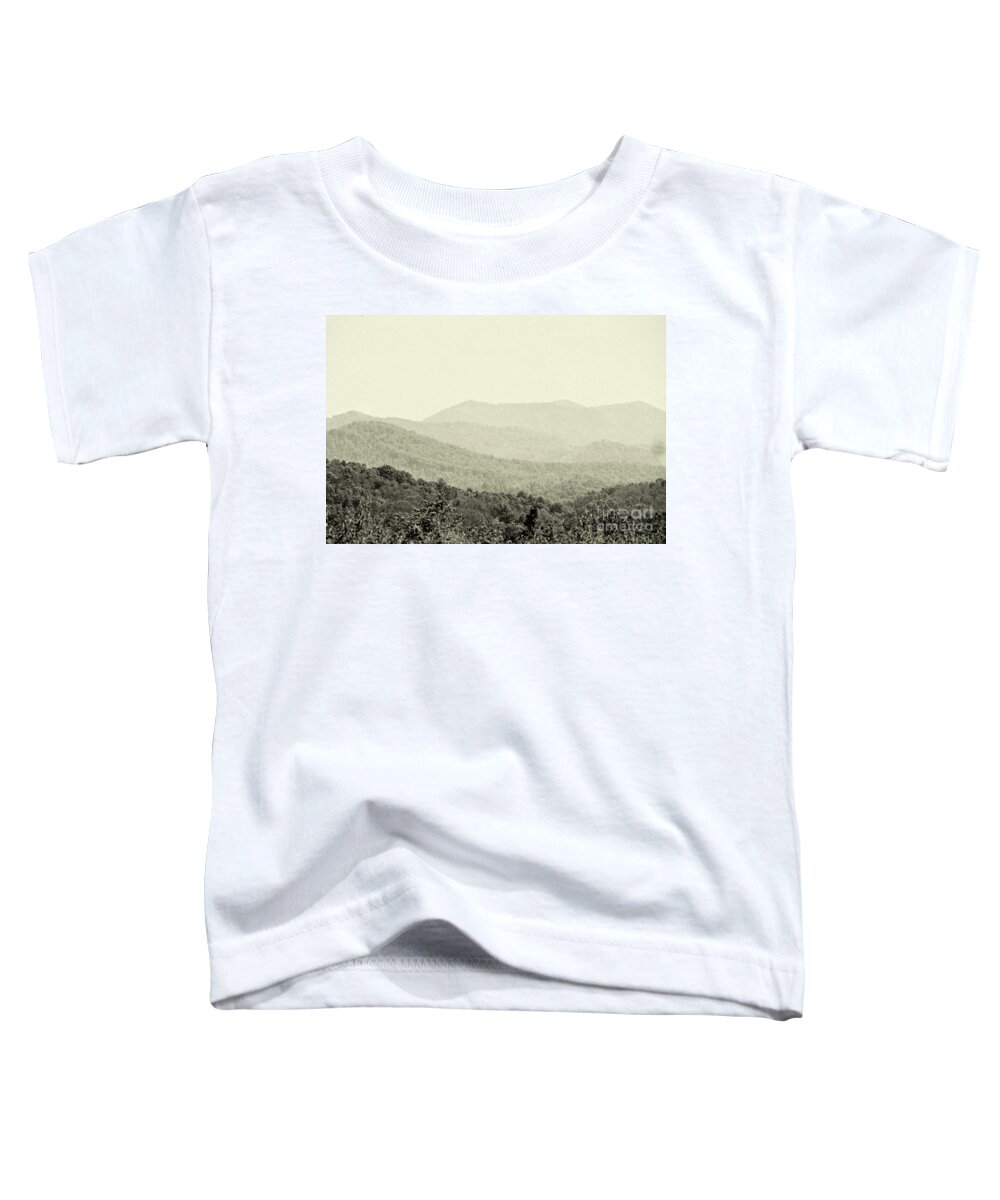 Smoky Mountain Range Toddler T-Shirt featuring the photograph Smoky Mountain Range by Anita Lewis
