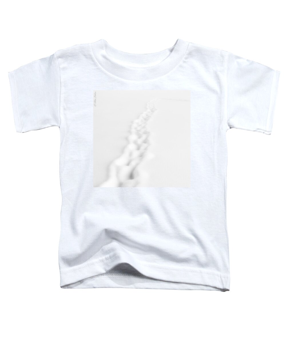 Landscape Toddler T-Shirt featuring the photograph Snow Trail by Alexander Fedin