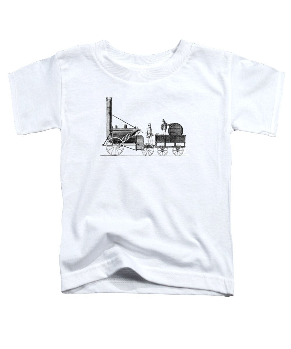 Science Toddler T-Shirt featuring the photograph Stephensons Rocket 1829 by Science Source
