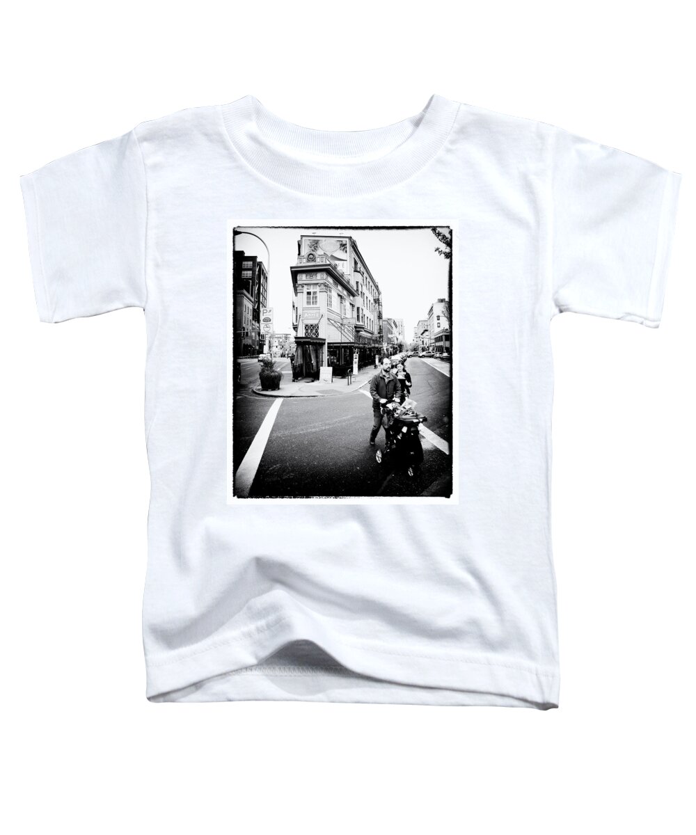 Stroll Toddler T-Shirt featuring the photograph Stroll by Niels Nielsen